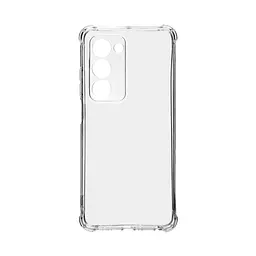 Прозрачный чехол для OPPO A5 4G/A5 5G/A5m 4G с защитой камеры и усиленными бортами, тонкий, силиконовый, бесцветный, ударопрочный, противоударный бампер с закрытой камерой, ArmorStandart (ARM87386)