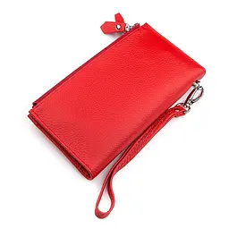 Гаманець жіночий ST Leather 18381 (ST420) багатофункціональний червоний - мініатюра 5