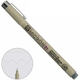 Лінер Pigma Micron (0.1) 0.25 мм Сірий Sakura