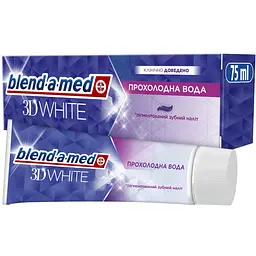 Зубная паста Blend-a-med 3D White Прохладная вода 75 мл