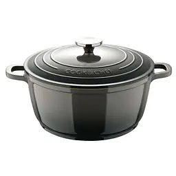 Каструля з кришкою Bergner Excalibur сіра 24 см 4,4 л (BG-36101-GY)
