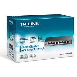 Комутатор мережевий TP-Link (TL-SG108E) - мініатюра 5