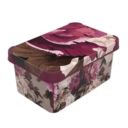 Контейнер для зберігання Qutu Style Box Rosy 5 л (STYLE BOX с/к ROSY 5л.)