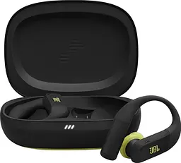 Навушники JBL Endurance Peak 4 чорно-лаймові (JBLENDUPEAK4BLKL)