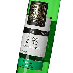 Чача Iveria Tarragon Тархун 45% 0.5 л - мініатюра 6