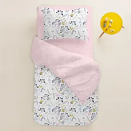Дитяча постільна білизна Cosas FLOWERS 110х140см (BushRose_DotsRose_140) - мініатюра 2