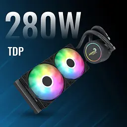СВО Aerocool Abyss L240R Black (ACLA-AB24117.11) - мініатюра 6
