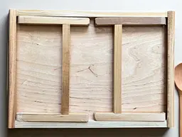 Складаний кавовий столик для сніданку в ліжко 42×28×17 см №2 - мініатюра 10