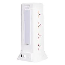 Мережевий фільтр-подовжувач TOWER 12 розеток LED-лампа 3USB + 1PD 4,8 метри Yiwu HP-5-11MF - мініатюра 26