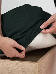 Простирадло на резинці Good-Dream Microfiber Violet 200х220 см фіолетове (GDMVSHEETF200220) - мініатюра 3