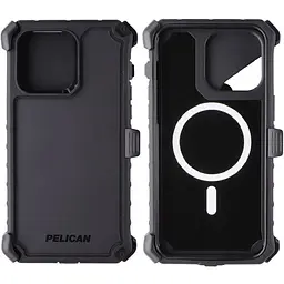Протиударний чохол Pelican Ambassador MagSafe аналог OtterBox Defender для iPhone 15 Pro (6.1") Black - мініатюра 10