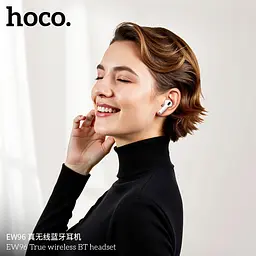 Бездротові навушники TWS HOCO EW96 White - мініатюра 8