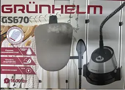Відпарювач Grunhelm GS670 відпарювальна станція для одягу парогенератор 1.35 л 1600 Вт - мініатюра 5