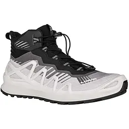 Черевики чоловічі Lowa Merger GTX Mid 45 Чорний-Білий - мініатюра 4