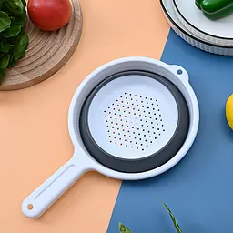 Друшляк складаний MBM My Home KP-79 біло-сірий 1.5 л (KP-79 WHITE/GRAY) - мініатюра 3