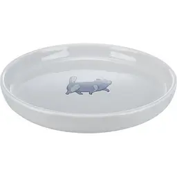 Миска Trixie для котів, плоска і широка, 600 мл, d:23 см (керамічна)
