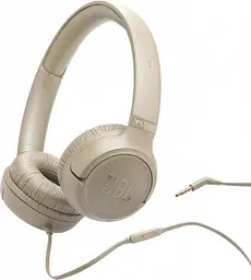 Навушники провідні JBL TUNE 530 бежеві (JBLT530BEG)