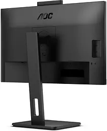 TFT 27" AOC Q27P3QW, QHD, IPS, 75Hz, 2xHDMI, DP, USB-hub, webcam, HAS, Pivot, колонки, чорний - мініатюра 6