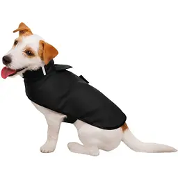 Дощовик для собак BronzeDog Textile L чорний - мініатюра 4