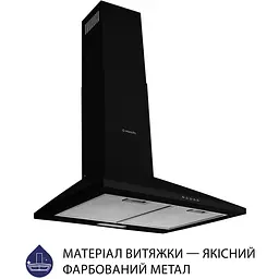 Витяжка купольна Minola HK 6614 BL 1000 LED - мініатюра 2