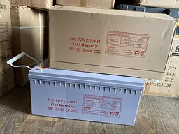 Гелевий акумулятор Gel Battery (200 Ah 12V) для джерел безперебійного живлення - мініатюра 6
