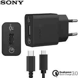 Швидкий зарядний пристрій Sony UCH12 + кабель Sony Z5 Z3+ Z3 compact - мініатюра 6