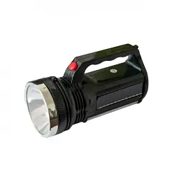 Акумуляторний ліхтар-прожектор із бічною панеллю 16 SMD LED 2 режими, зарядка 220В, 1000 мАч - мініатюра 2