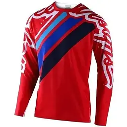 Велоджерсі Troy Lee Designs Sprint Jersey Seca 2.0 Red/Navy S (1106-324782012)