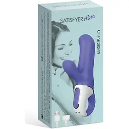 Потужний вібратор-кролик Satisfyer Vibes Magic Bunny - мініатюра 4