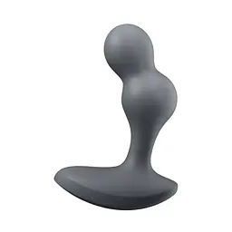 Анальная смарт пробка с вибрацией Satisfyer Deep Diver, 11.2х3.2 см серый