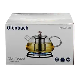 Чайник для заварювання Ofenbach NB 100616S 450 мл - мініатюра 10
