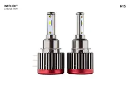 Комплект світлодіодних ламп Infolight S2 H15 60W