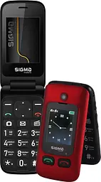 Мобільний телефон Sigma mobile Comfort 50 Shell Duo Type-C black red UA - мініатюра 4