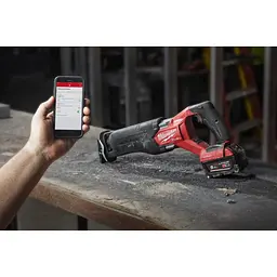 Пила шабельна акумуляторна MILWAUKEE, M18 ONEFSZ-0X (каркас, полотно, HDкейс) - мініатюра 3