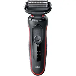 Електробритва Braun Series 5 51-R1200s чорно-червона [97327] - мініатюра 2