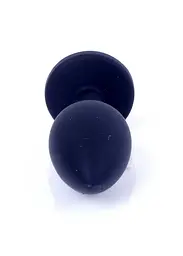 Анальна пробка Jewellery Silicone чорна - мініатюра 6