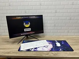 Великий килимок для мишки WorkPlaceShop Anime Геншин Імпакт Райден 600 x 300 мм - мініатюра 2