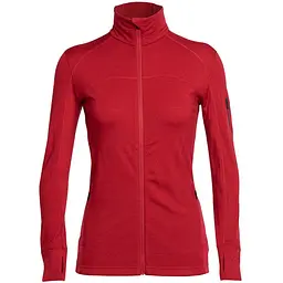 Кофта Icebreaker Terra LS Zip M Oxblood/Stealth (1052-103 092 601 M)