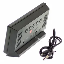 Годинник настільний VST 897L із дзеркальним LED-екраном - мініатюра 3