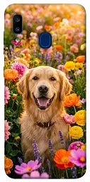 TPU чохол Demsky Flowery labrador для Samsung Galaxy A20 / A30