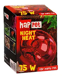 Лампа нічна для обігріву Terra Night Heat Red, 75W Happet, (BR03) - мініатюра 3