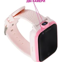 Дитячий смарт-годинник з відеодзвінком AmiGo GO006 GPS 4G WIFI VIDEOCALL Pink Рожеві - мініатюра 5