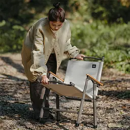 Крісло складане Naturehike CNK2550JJ010, сталь, бежевий - мініатюра 6