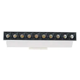 Світильник трековий поворотний LED KW-218/20W NW WH Brille 33-030 - мініатюра 3