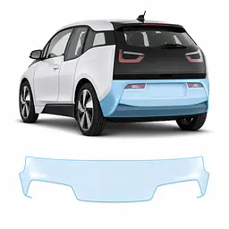Антигравійна захисна бронеплівка за лекалами для BMW i3 I01 2013-2022 - задній бампер