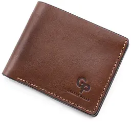 Чоловічий шкіряний портмоне GRANDE PELLE 11х9х2 см acs0024464