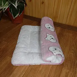 Плед для тварин Soft Pet Bed Cushion 60х80 см Pink Bear - мініатюра 6