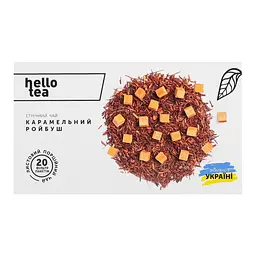 Чай Hello Tea Карамельний ройбуш 20 пак 40 г - мініатюра 2