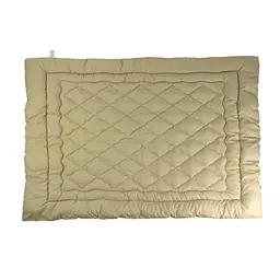 Ковдра вовняна дитяча Руно Beige 105 х 140 см (320.52 ШУ Бежевий) - мініатюра 2