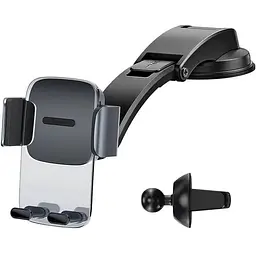 Тримач BASEUS Easy Control Clamp Car Mount Holder (A Set) (SUYK000001) - мініатюра 4